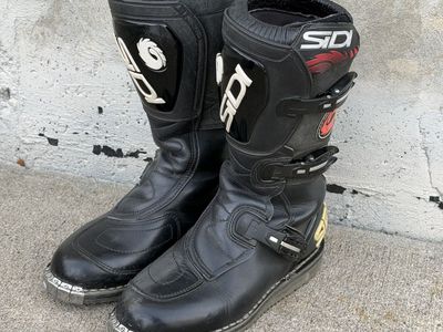 SIDI GoreTex Motorcycle Boots - Men's Euro 42, US 8.5
