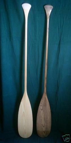 White Ash Beavertail Canoe Paddle