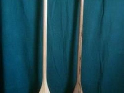 White Ash Beavertail Canoe Paddle