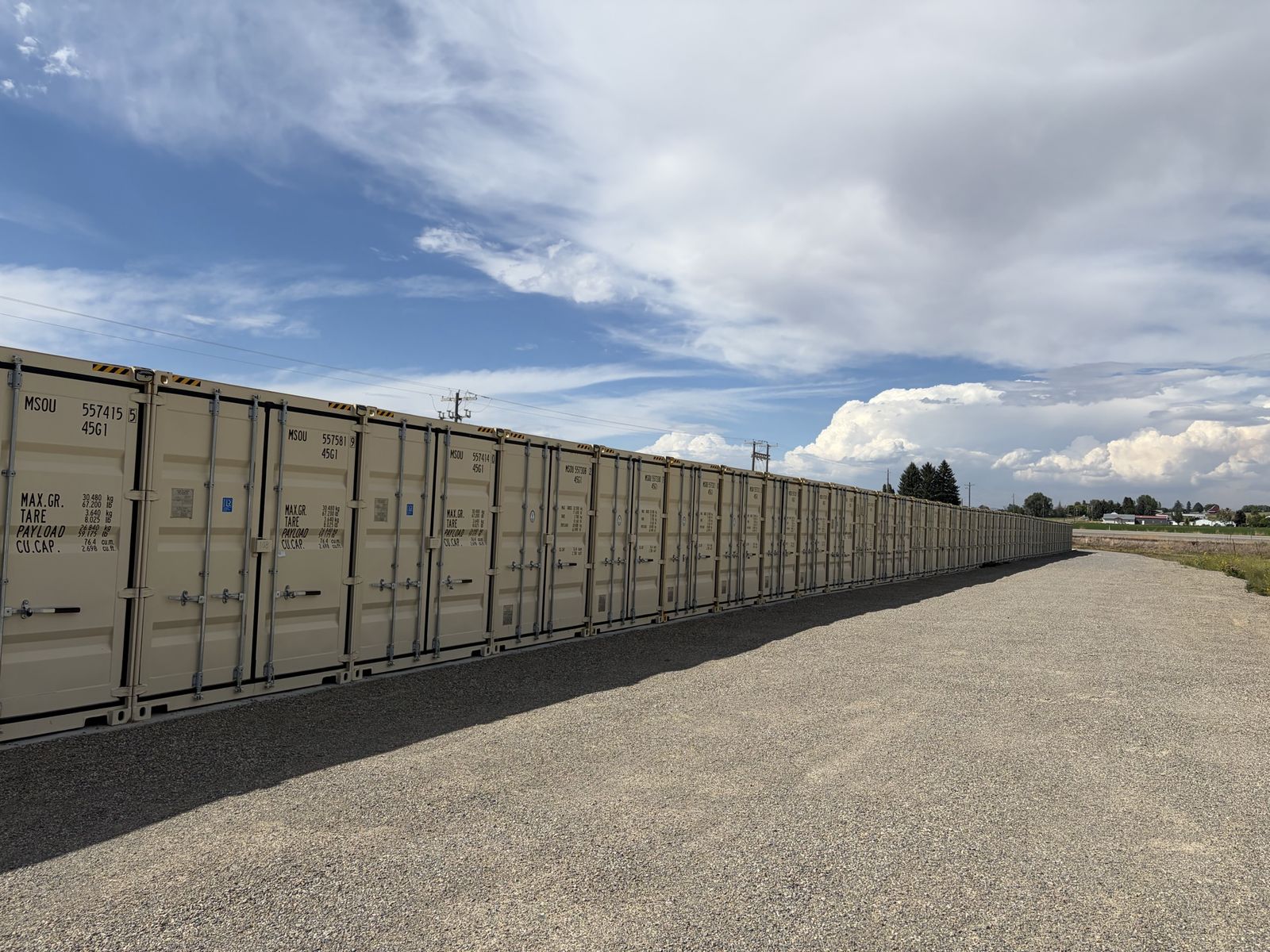 Storage unit for rent in Preston 