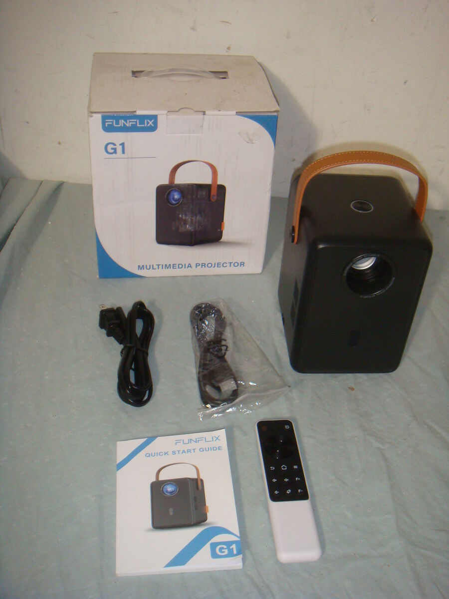 FUNFLIX G1 MINI PORTABLE 1080P 5G WIFI PROJECTOR