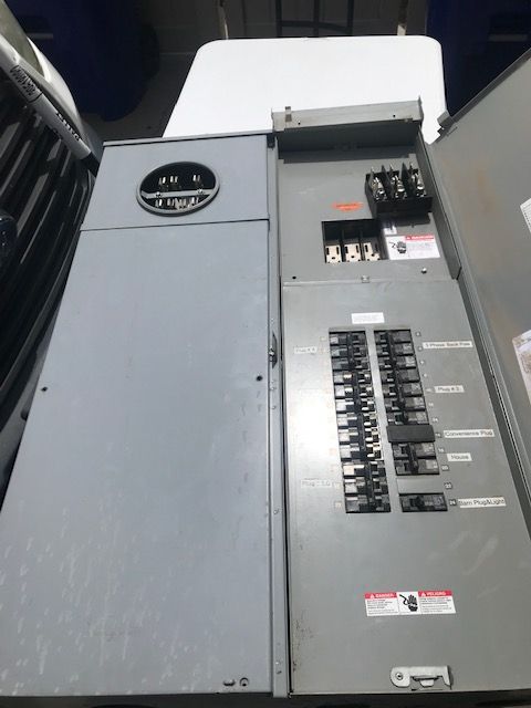 200 amp electrical panel 3ph 4 wire