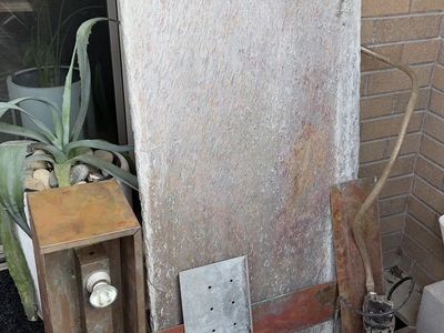 Slate & Copper Wall Fountain / Water Feature