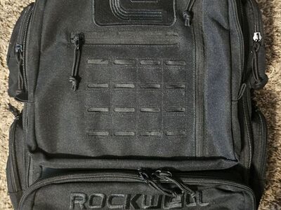 NEW Rockwell RUCK DELUXE BACKPACK 26L Black