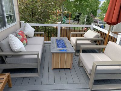 Outdoor Costum Fireplace