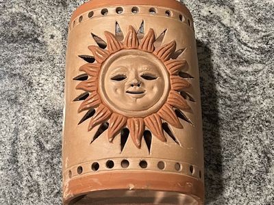 Terracotta Wall Sconce/Planter