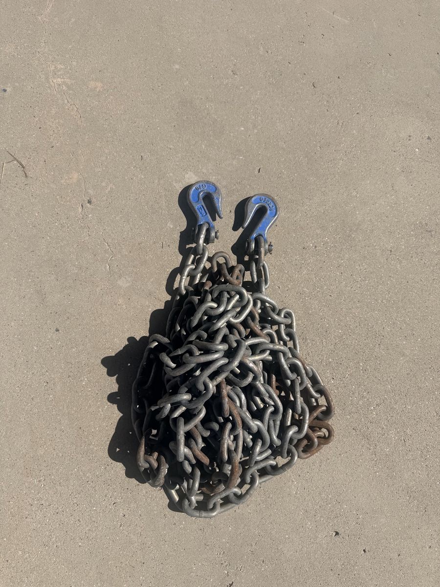 5/16” x 20’ Safety/Tie-Down Chains with Hooks