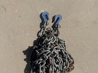 5/16” x 20’ Safety/Tie-Down Chains with Hooks