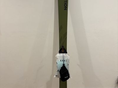 Faction Agent 2 Backcountry Skis With Salomon MTN Bindings and Pomoca Skins