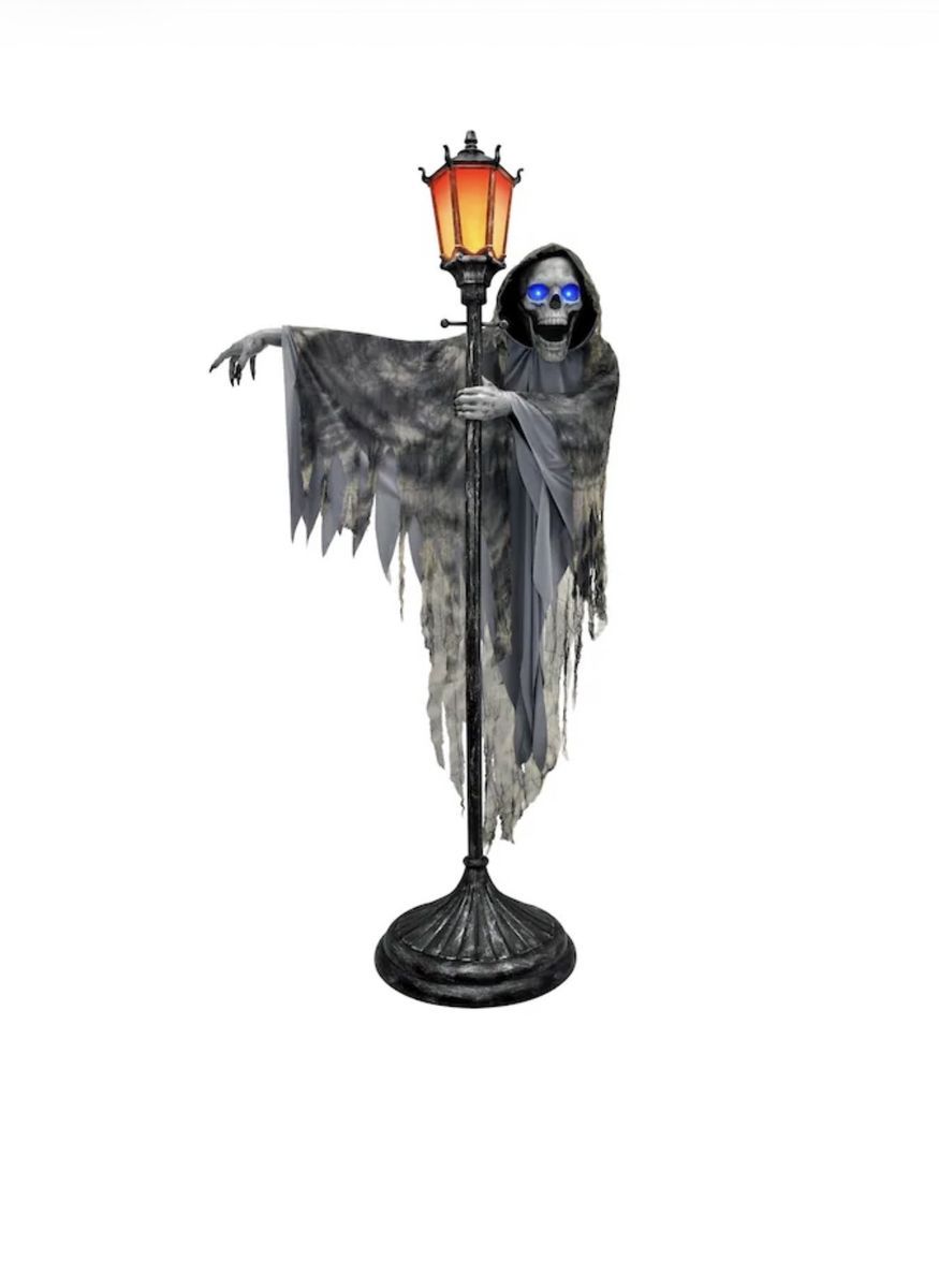 NEW 9’ Animated Gaslight Ghoul Halloween Animatronic - Sold Out