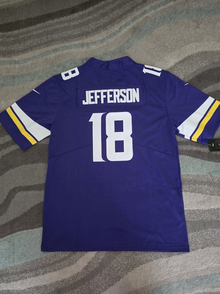 Justin Jefferson Vikings Jersey Sizes M-XXL