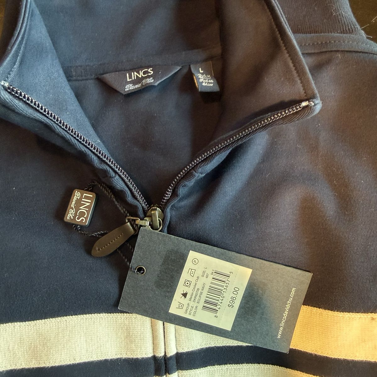 New Lincs Full Zip Jacket Large