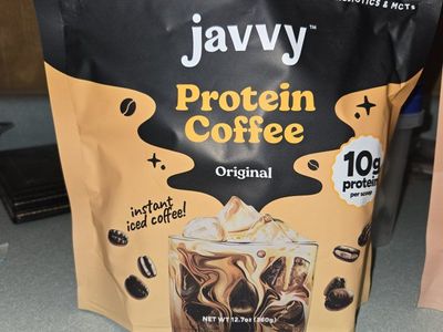 Javy Protein Coffee Original Instant Iced Coffee Mix 12.7oz - 10g Protein/Scoop, No Sugar/Sweeteners