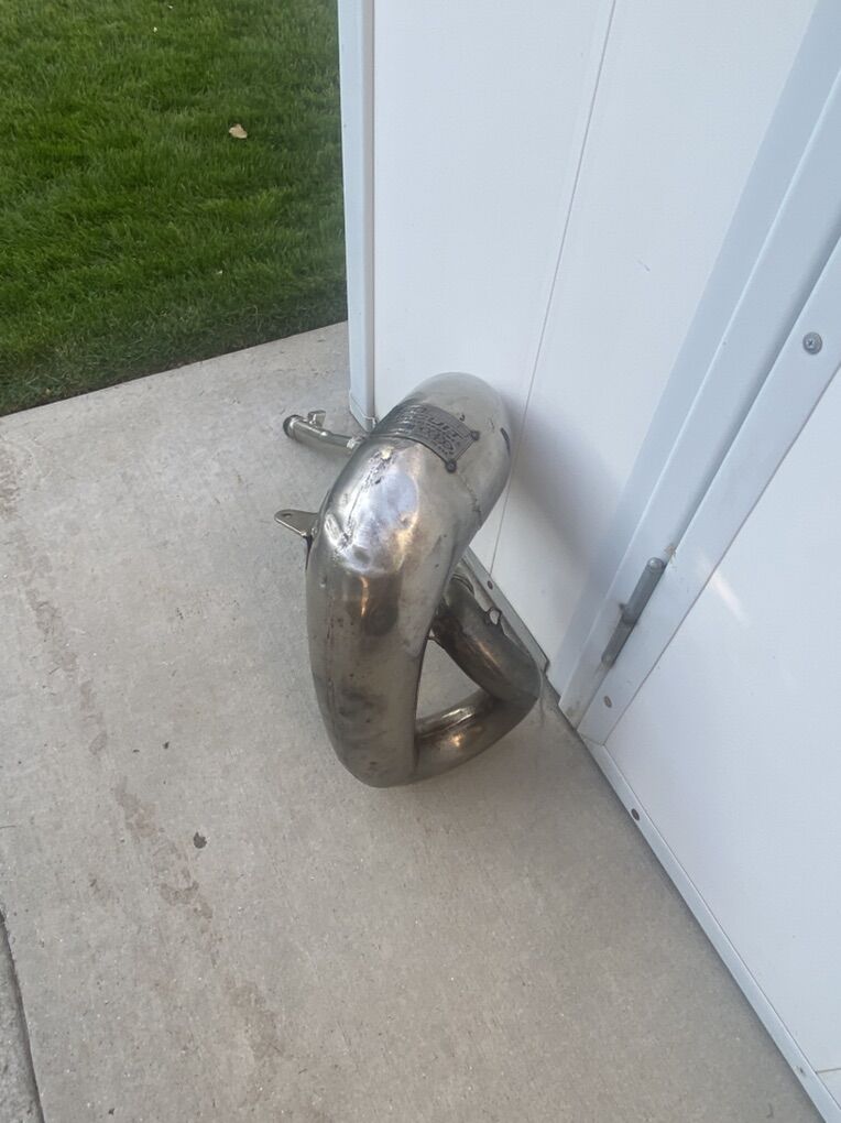 2002 Honda CR250r Pro Circuit Platinum Pipe