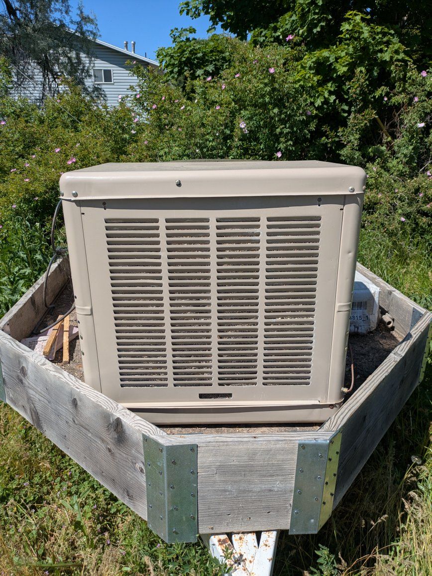 Heavy-Duty Window Mounted Evaporative Cooler - Used, Works Great