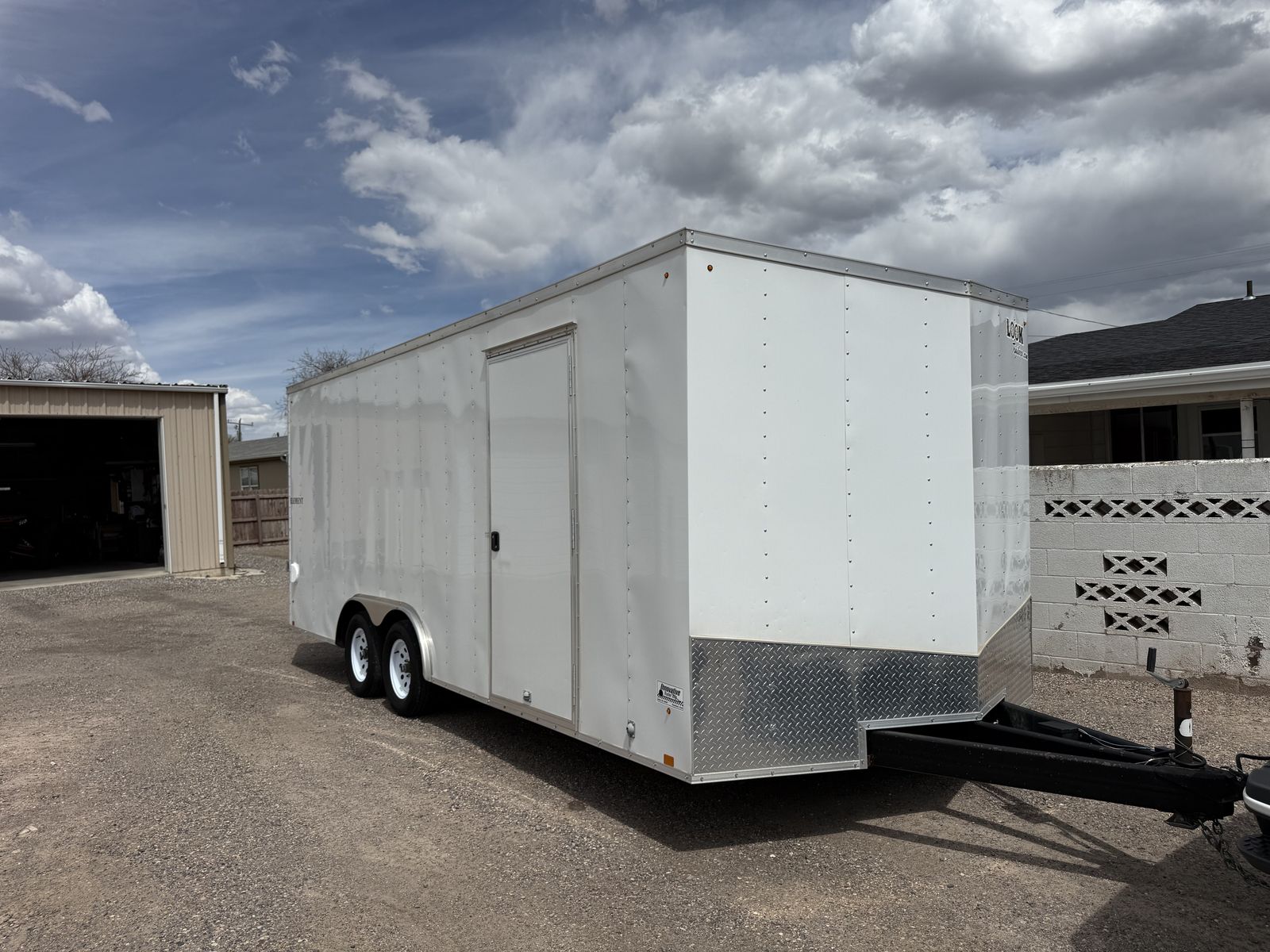 2015 Look Cargo Trailer 20x8