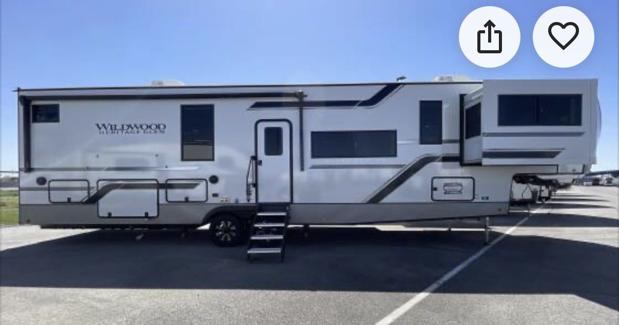 2025 Wildwood Heritage Glen RV Travel Trailer elite series. Modern Interior, Spacious Layout