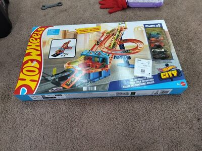 hot wheels roller coaster