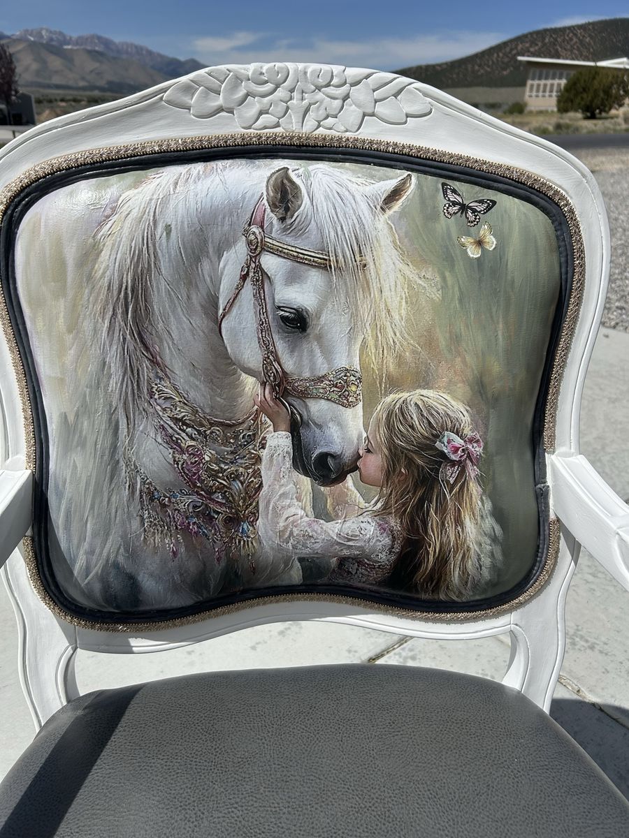 Gorgeous Custom Vintage Chair