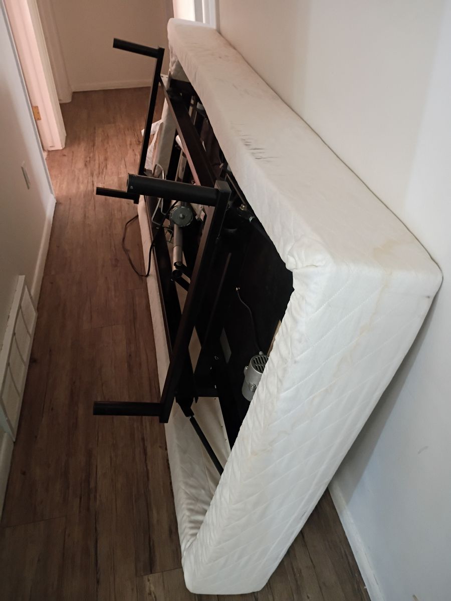 Adjusting bed frame king size