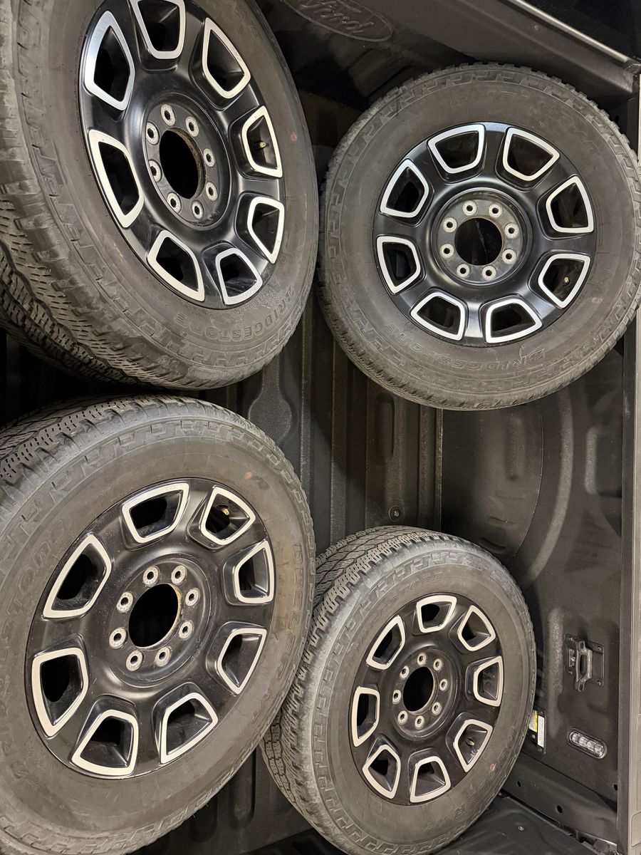 2025 Ford F250 Platinum Wheels And Tires