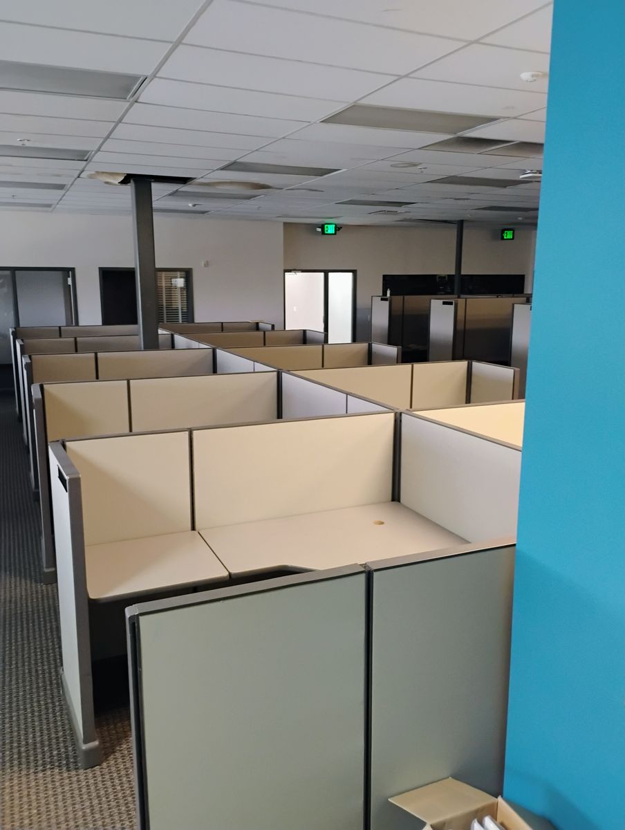 Nice used Herman Miller cubicles 6x6
