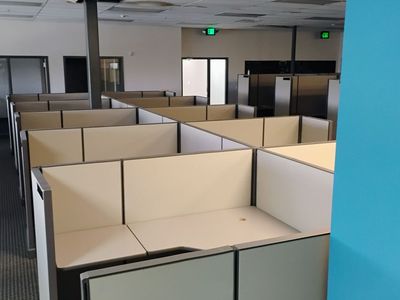 Nice used Herman Miller cubicles 6x6