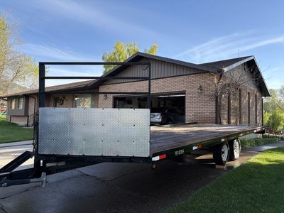 Big Bubbas Drive On/Drive Off 4 Place Snowmobile Trailer
