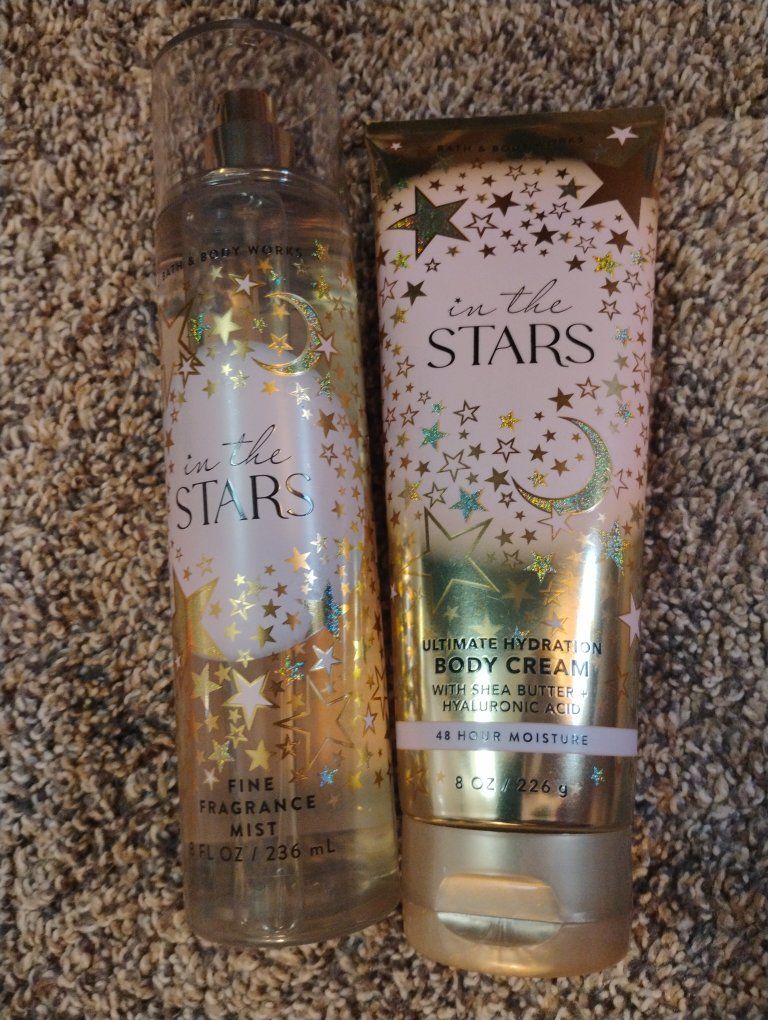 FUNDRAISER-Bath & Body Works In The Stars Fragrance Mist & Body Cream Set - 8 fl oz/236 mL & 8 oz/226g