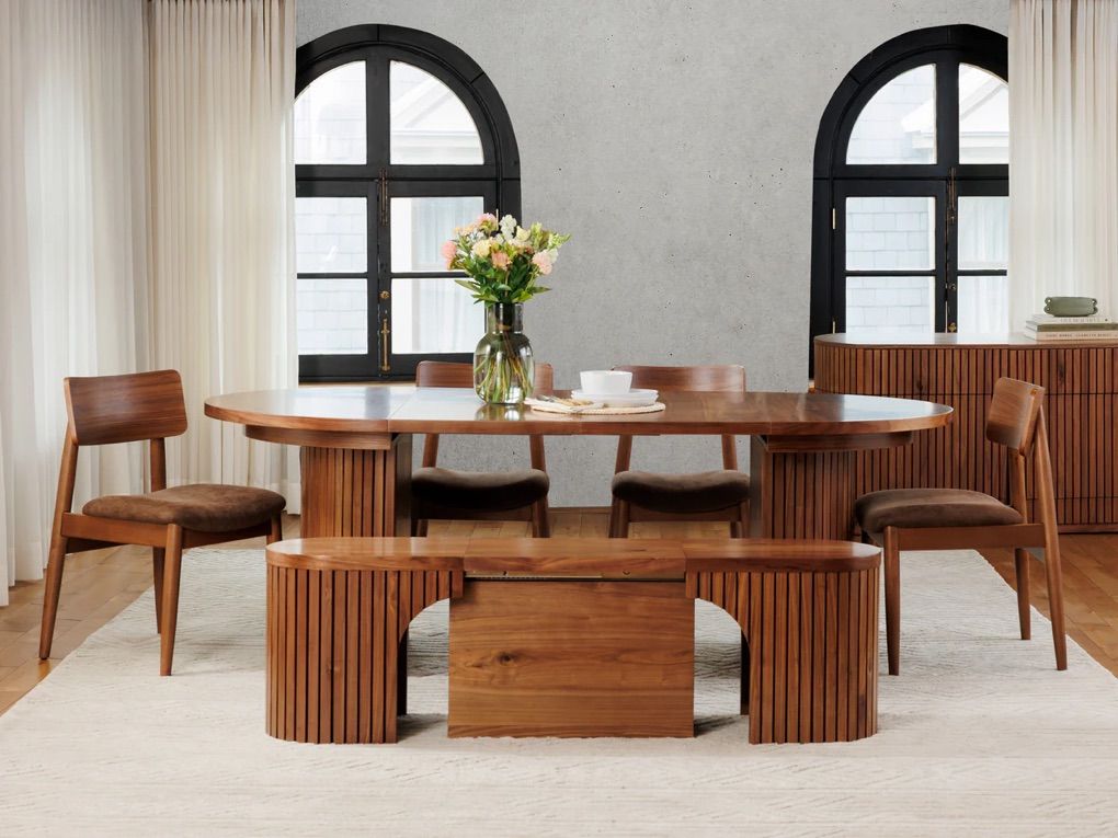 New Round Transformer Dining Table