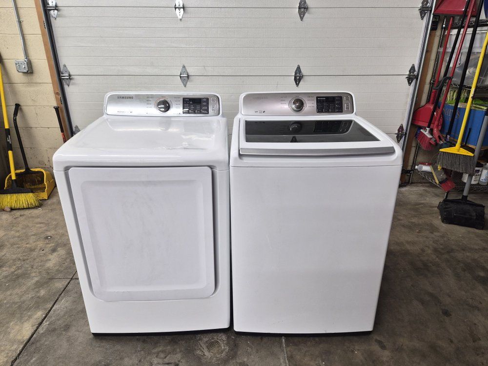 SAMSUNG SET washing machine and  dryer, free delivery