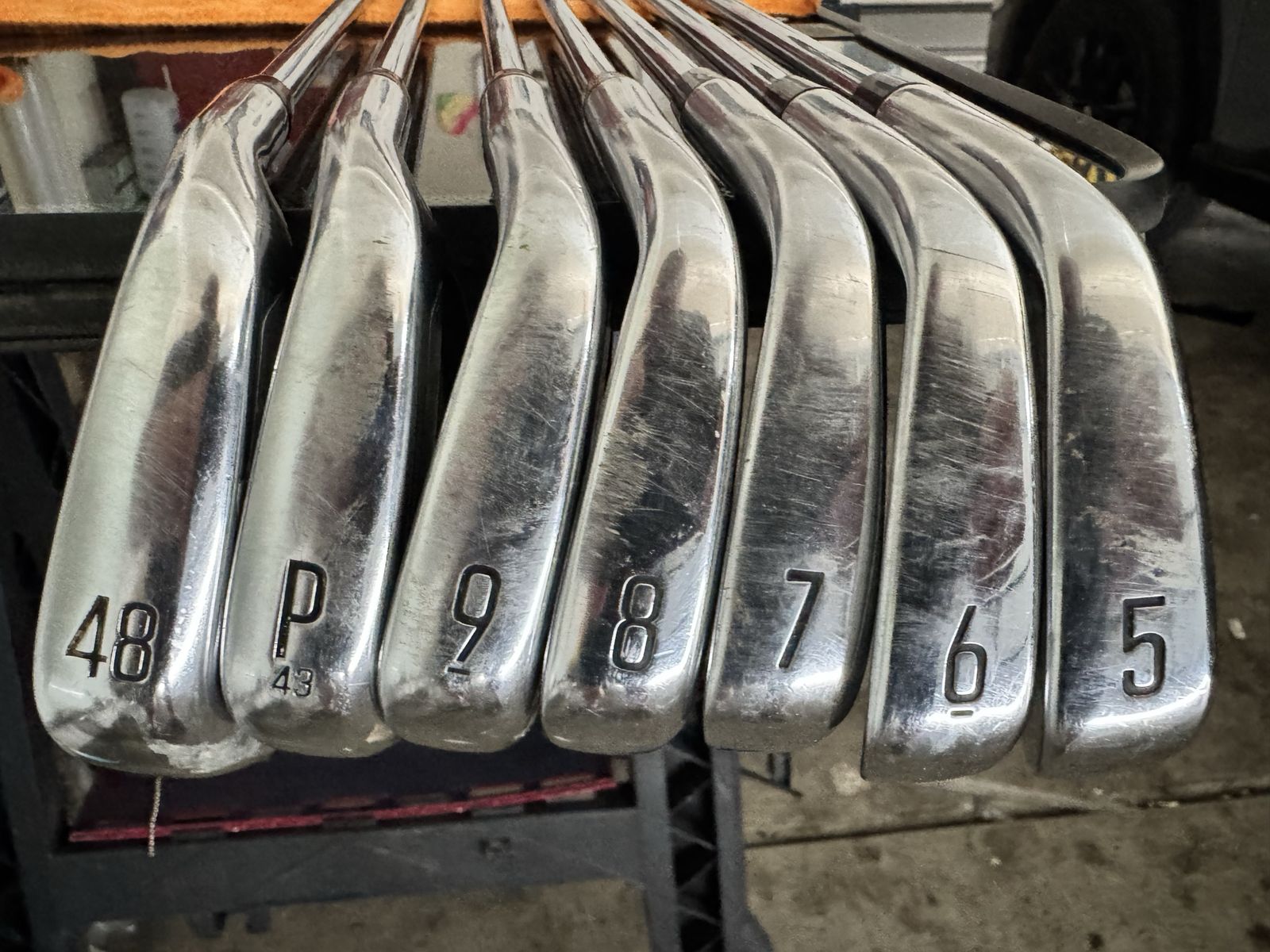 Titleist T300 Golf Iron Set 5-P, 48 Degree Clubs w/stiff shafts