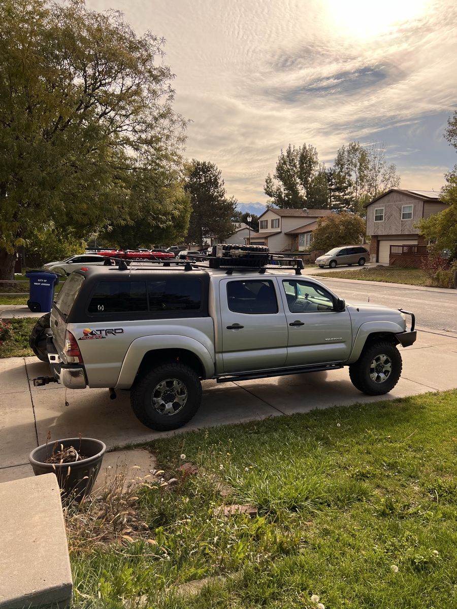 Truck bed camper top