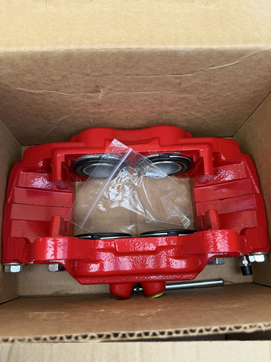 Unbranded Red Performance Brake Caliper - New in Box with Hardware