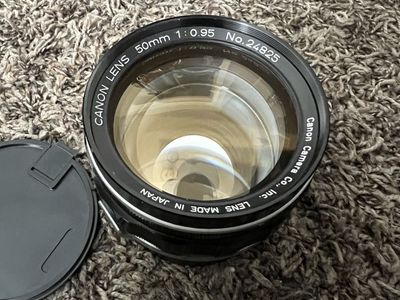 Canon 50mm f/0.95 Bayonet Type w/RF Adapter