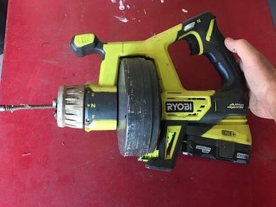 Ryobi drain snake handheld