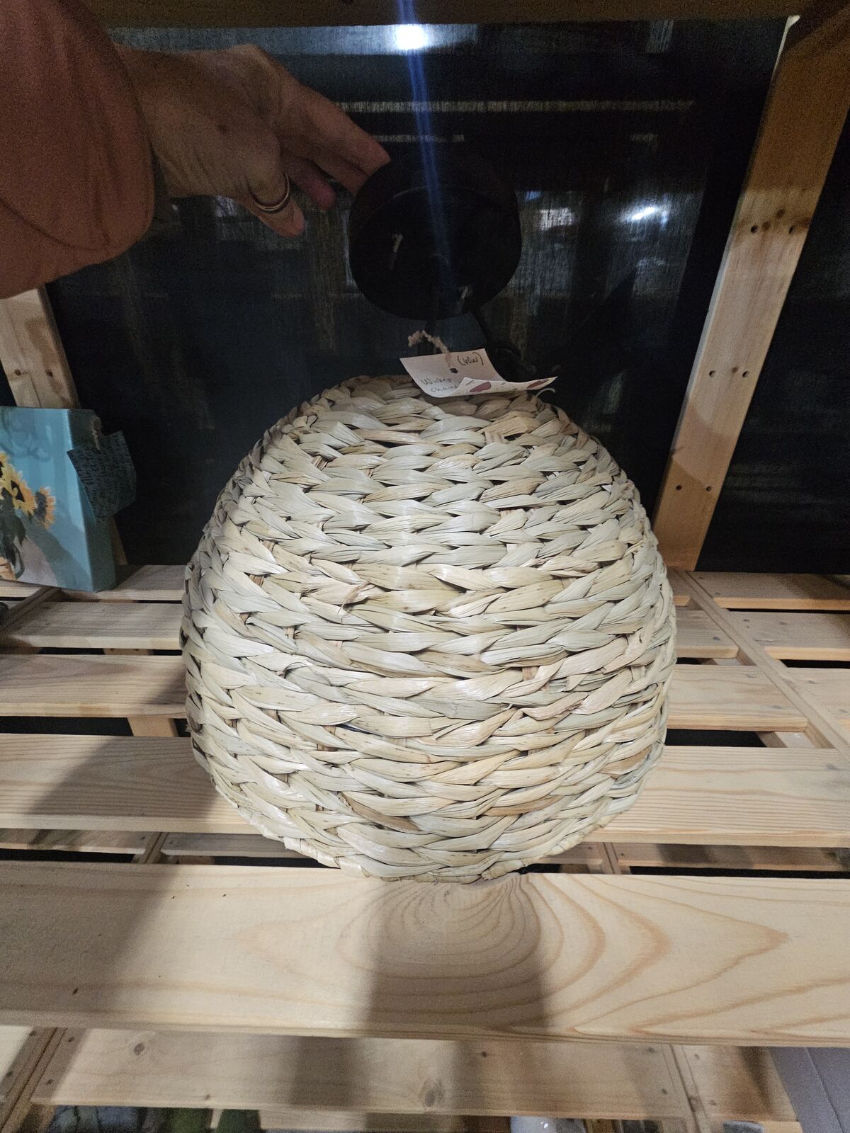 NEW WICKER CHANDELIER PENDANT LIGHT