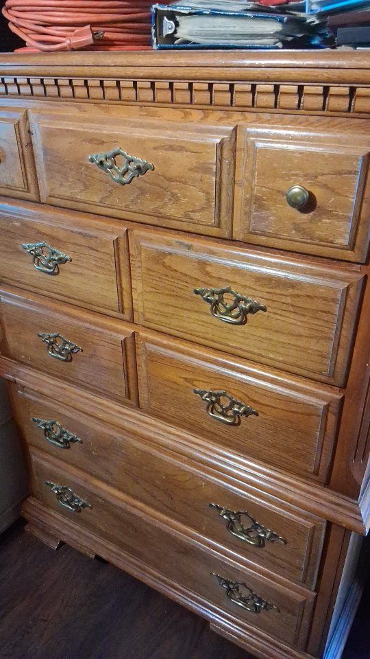wood dresser