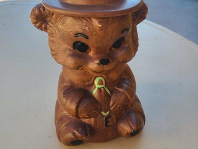 1960s Smokey the Bear cookie jar