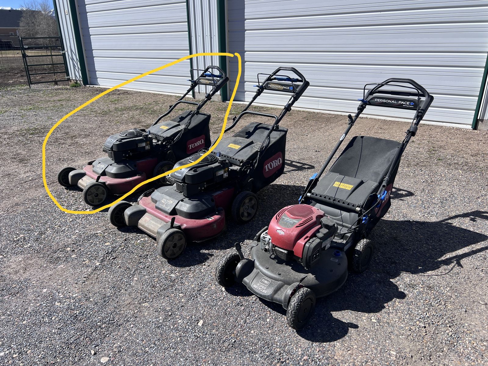 30" Toro lawnmower (residential)