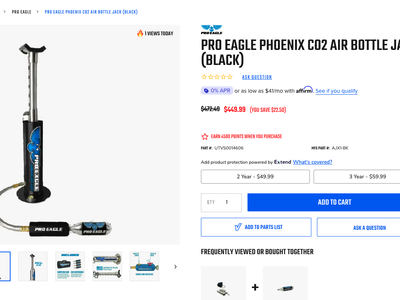 Peo Eagle Off Road CO2 Air Jack