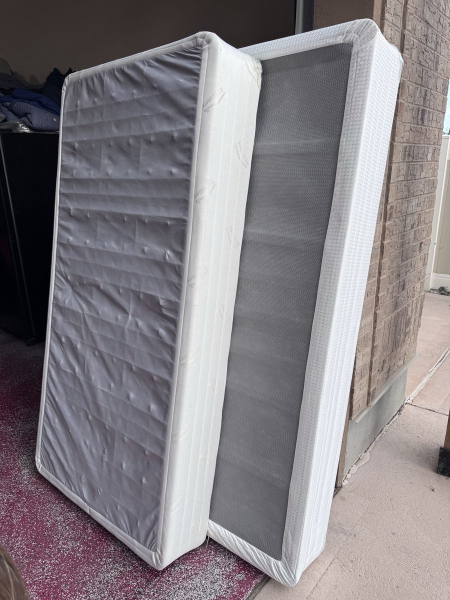 Twin XL Box Springs - Pair, fair Condition