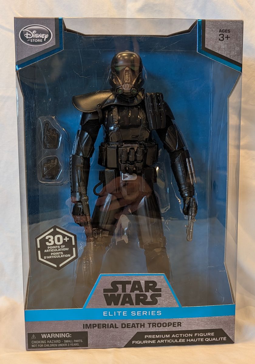 Disney Store Exclusive Star Wars Elite Series Premium Imperial Death Trooper 11" Figure