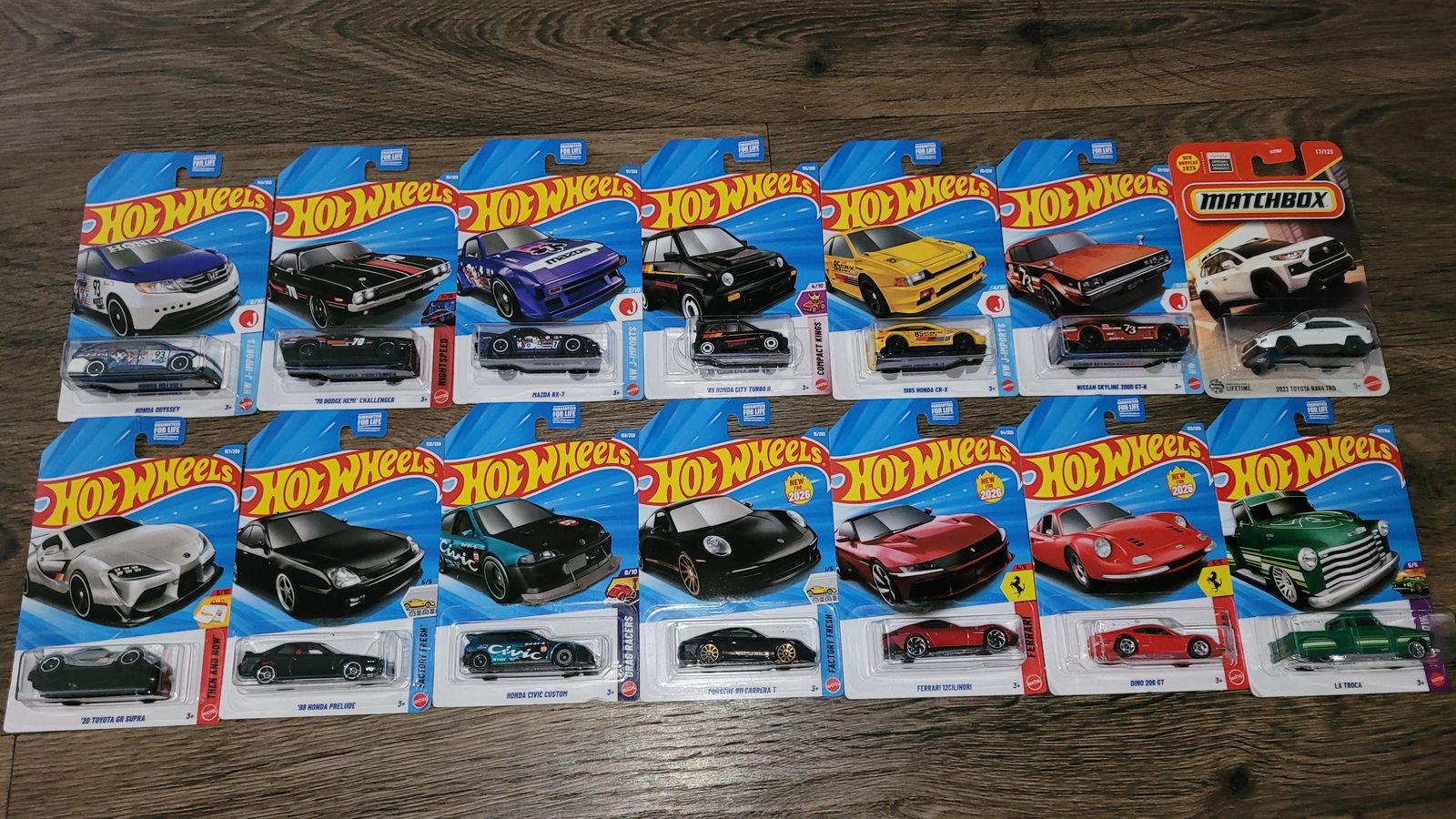Hot wheels cars