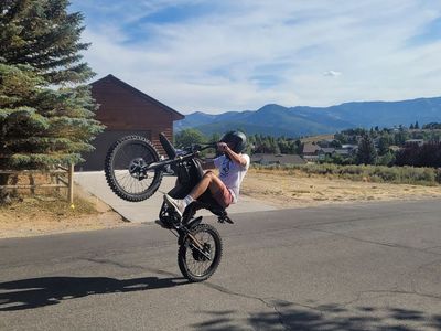 46+MPH GT73 PRO Electric Dirt Bike | Dual Battery