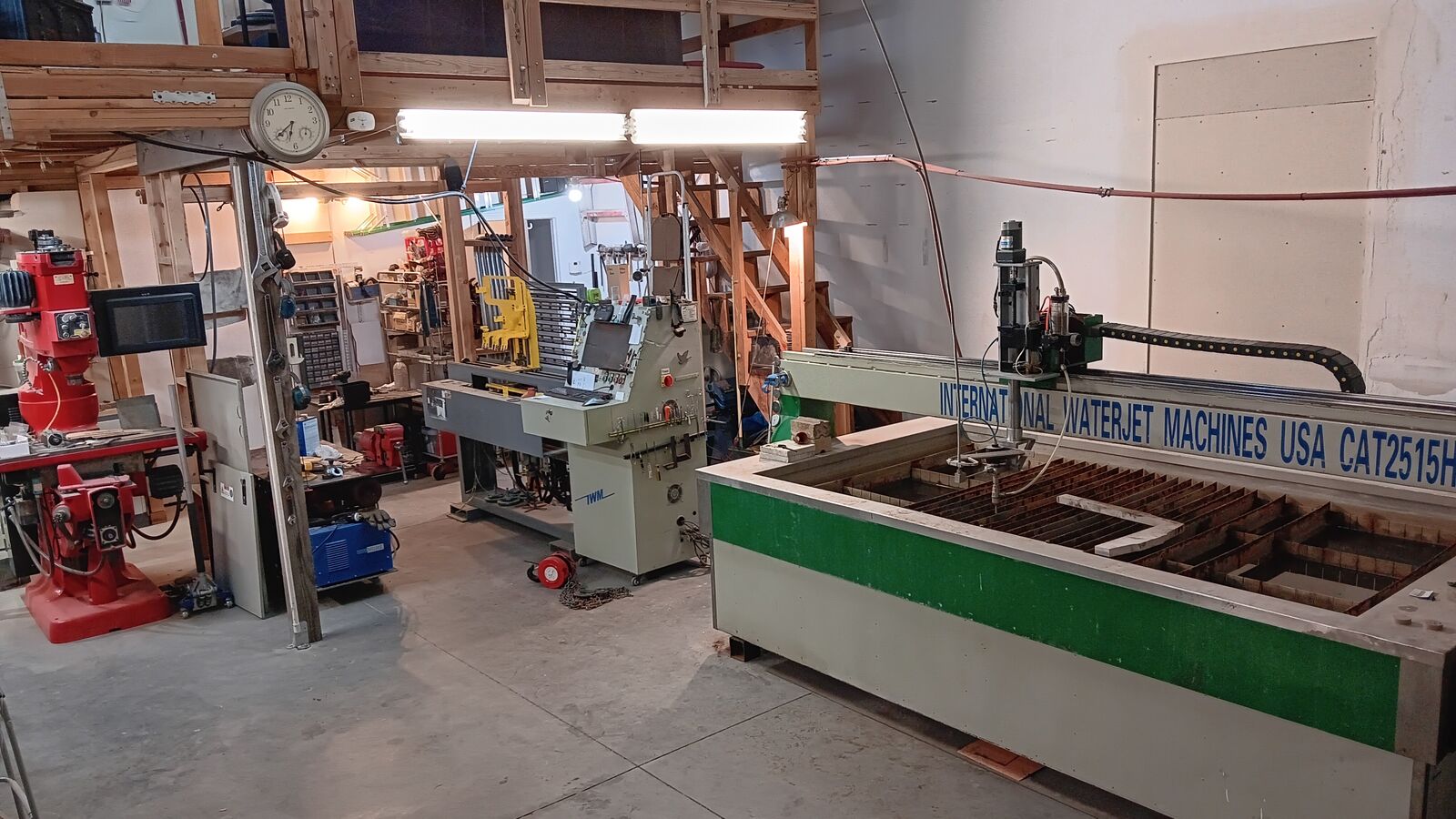 Waterjet cutting, metals, stone, glass, most anything