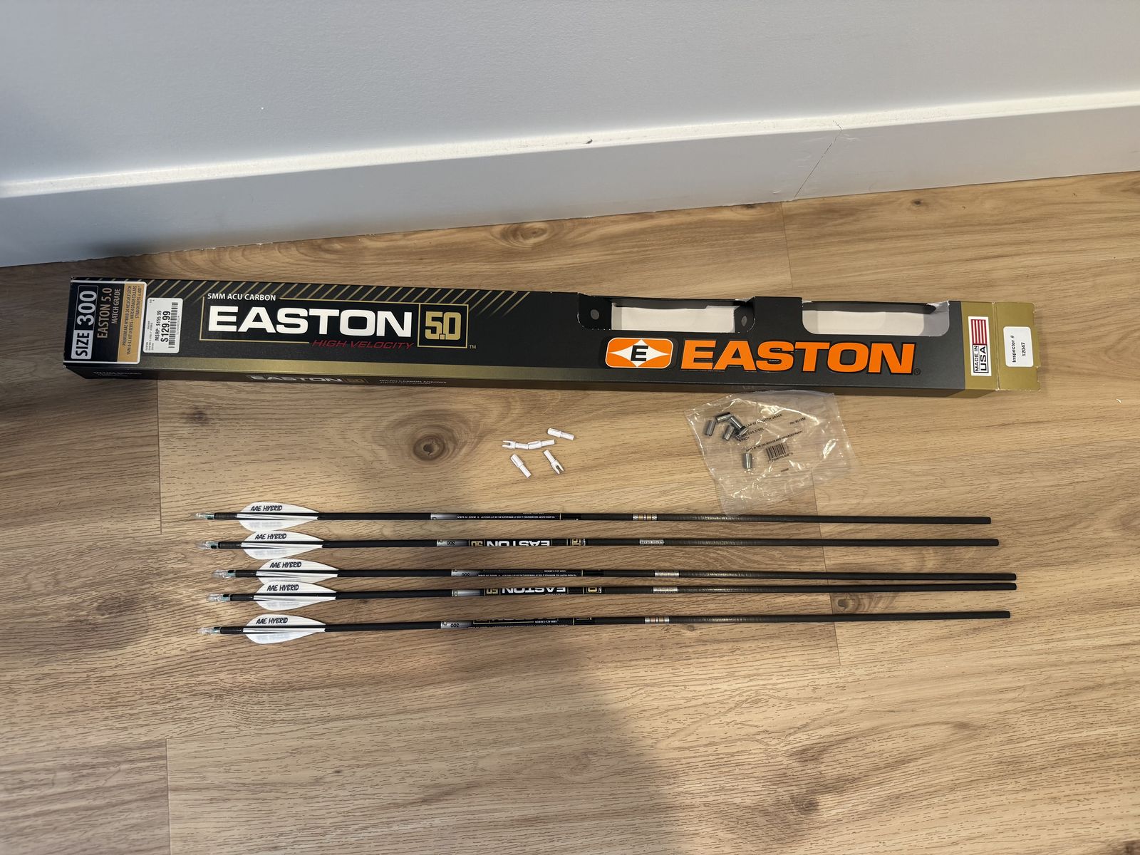 Easton 5.0 Match Grade With Lighted Nocks