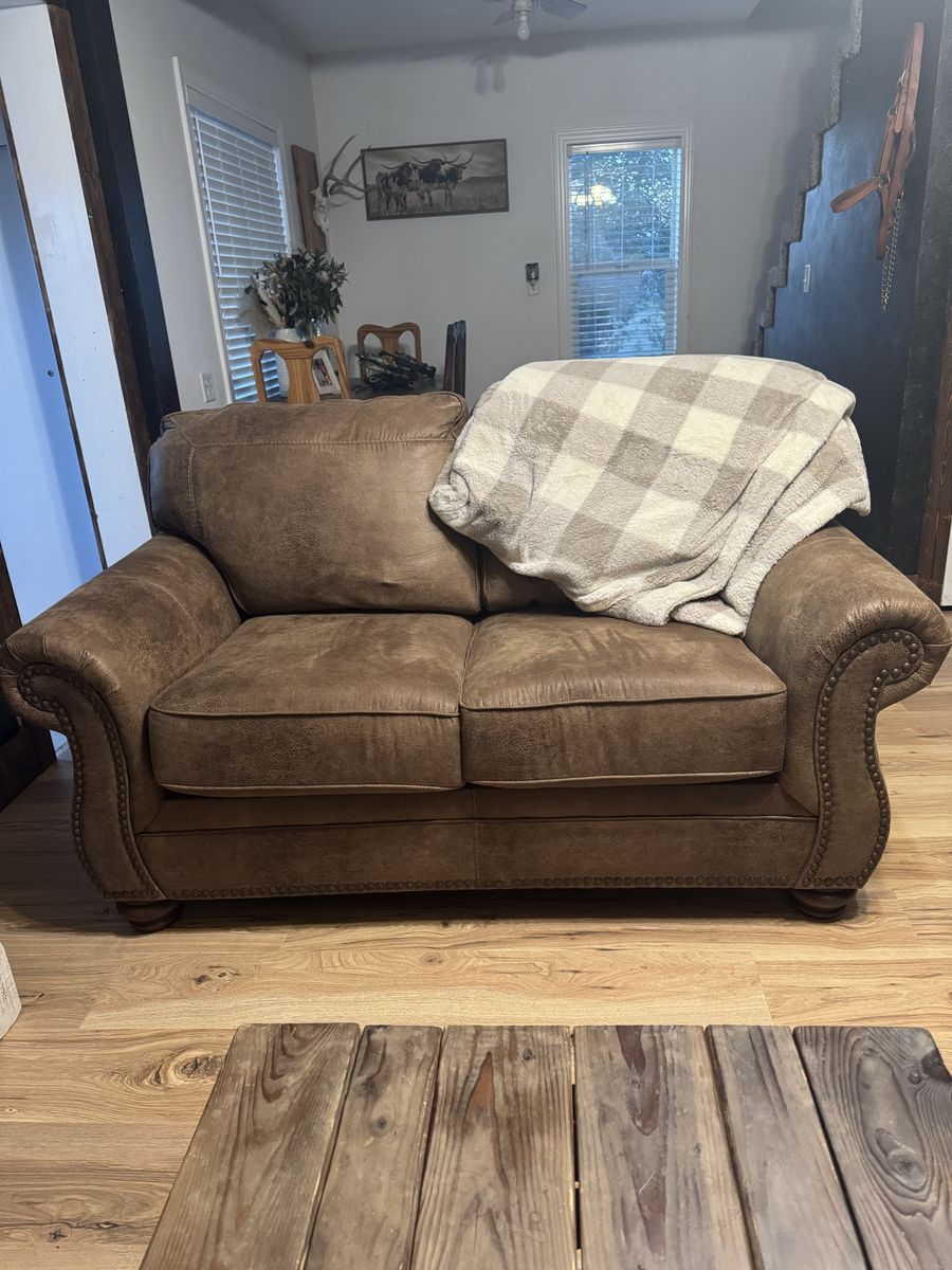 Couch and loveseat