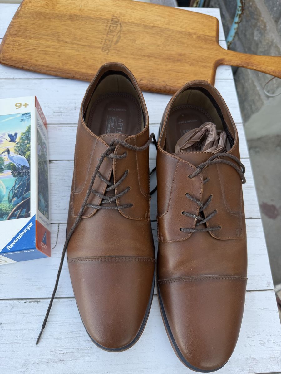 Apt. 9 Brown Oxford Dress Shoes Size 13