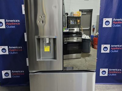 LG Counter-Depth MAX Smart French Door Refrigerator with Mirror InstaView (PrintProof Stainless Steel), 25.5 Cu. Ft.